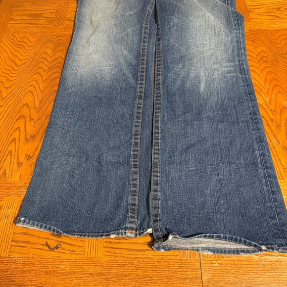 True Religion Men's Vintage Billy Bootcut Jeans Size 36x33 Relaxed Made In USA - Picture 12 of 16